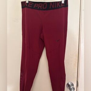 SOLD!!
Burgundy Nike leggings